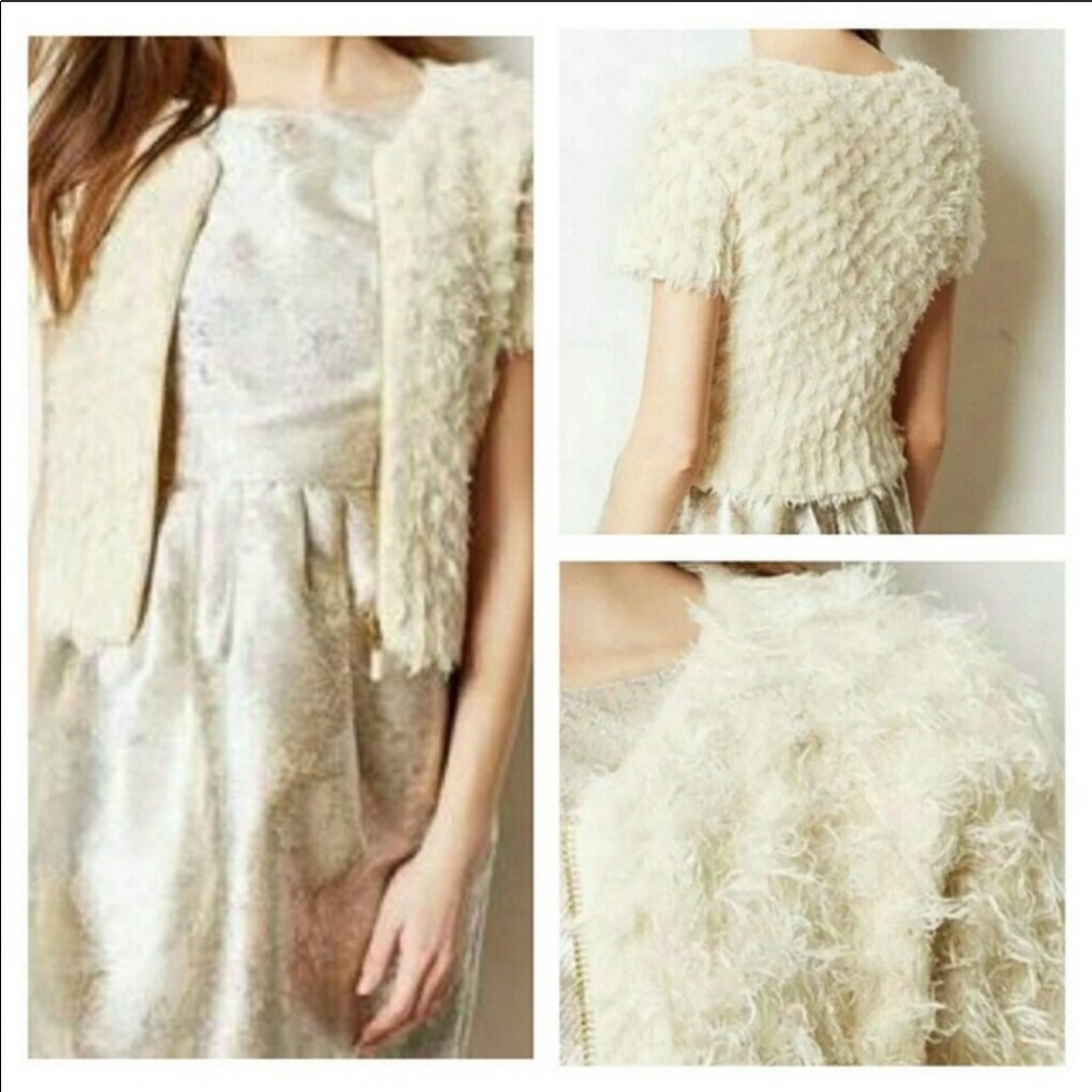 Anthropologie | Sleeping On Snow Zip Sweater
